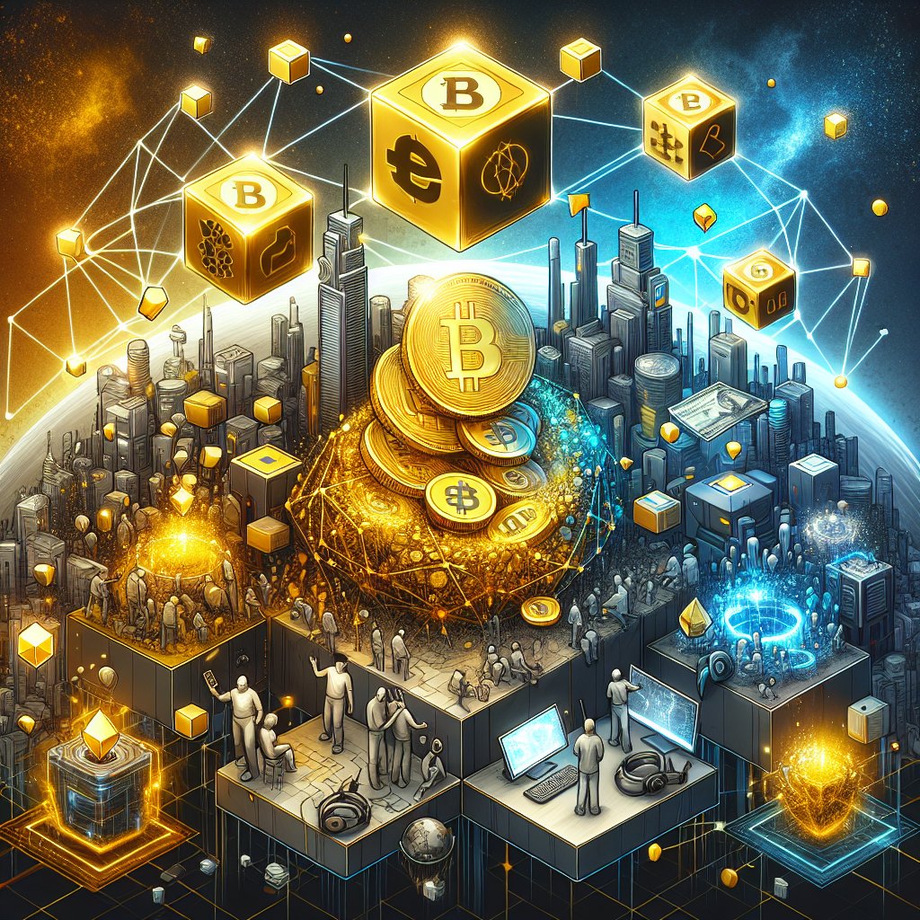 Illustration for: The New Frontier: How Blockchain, Big Investments, and P2E are Revolutionizing Gaming