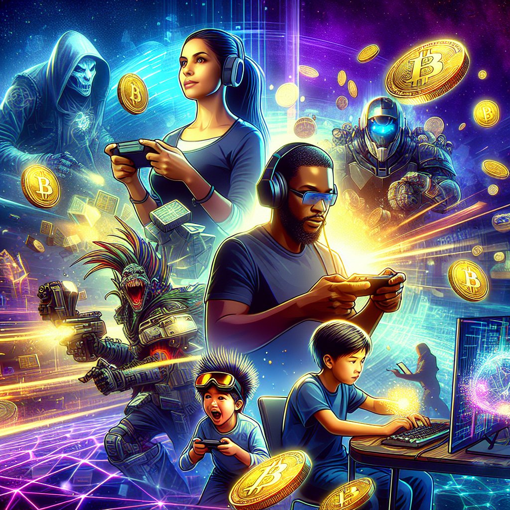 Illustration for blog post: The Crypto Gaming Scene is Exploding: Here's What's Hot Right Now