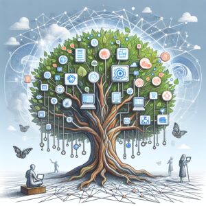 Illustration for blog post: Amazon's Enduring Dominance: A Smart Bet on the Future of AI and Commerce