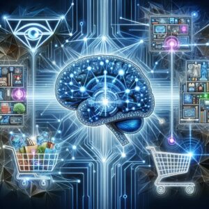 Illustration for: The AI Revolution in E-Commerce: From Creator Platforms to Mind-Reading Tech