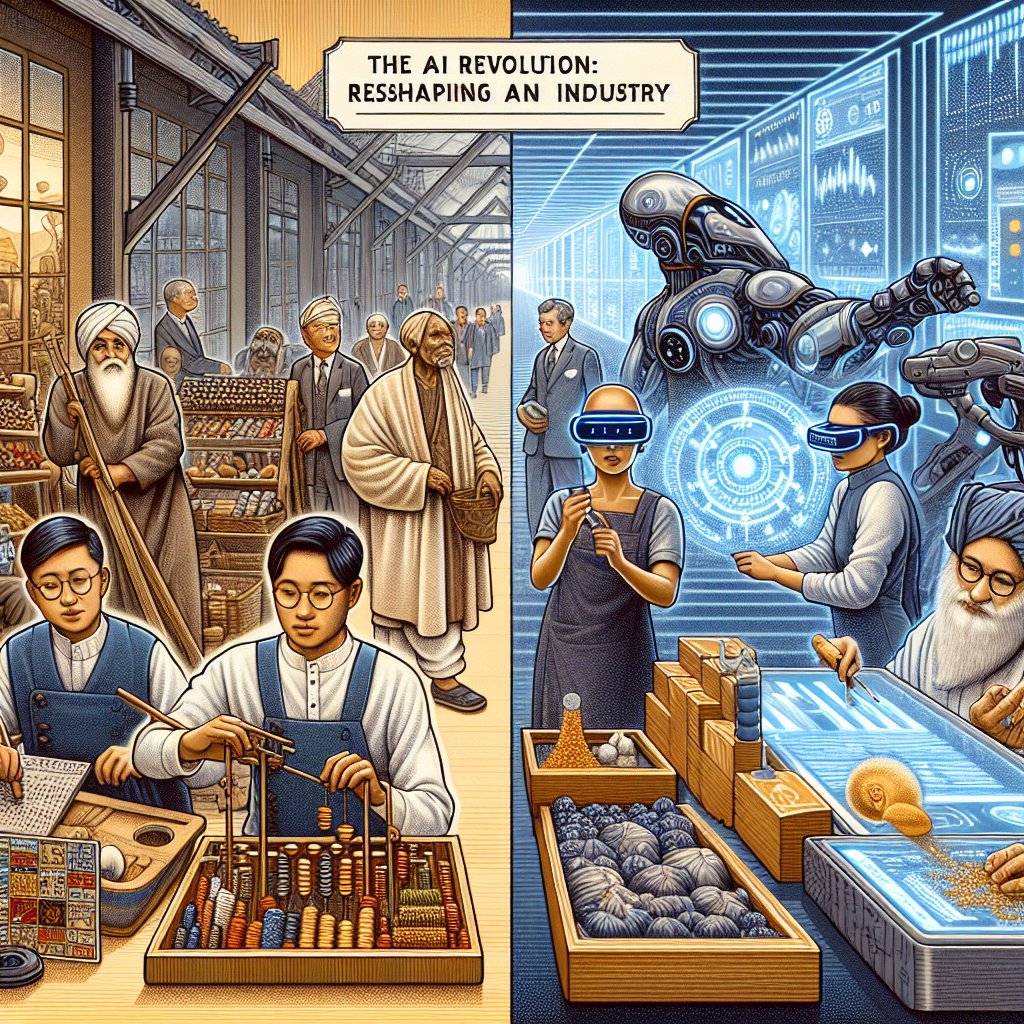 Illustration for: The AI Revolution: Reshaping Commerce and Industry