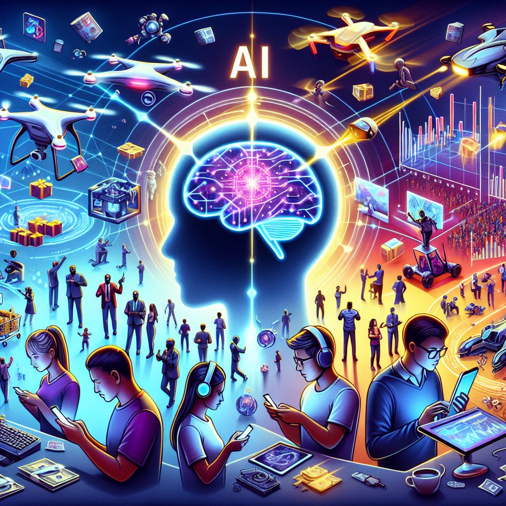 Illustration for: The AI Shake-Up: Reshaping E-Commerce, Gaming, and Investment Strategies